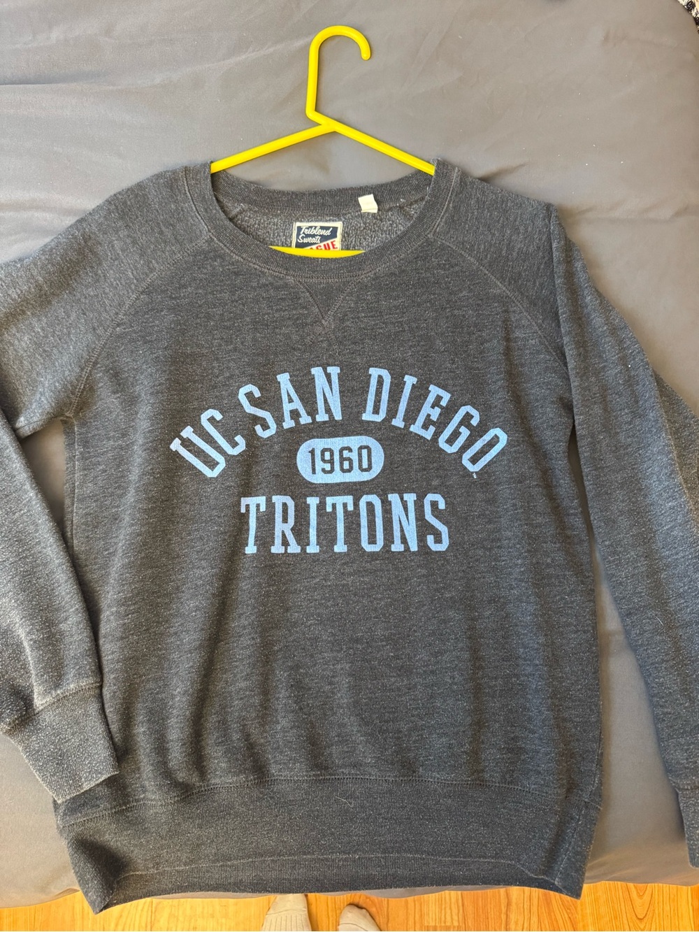 UC San Diego Tritons Gray Crewneck Sweatshirt